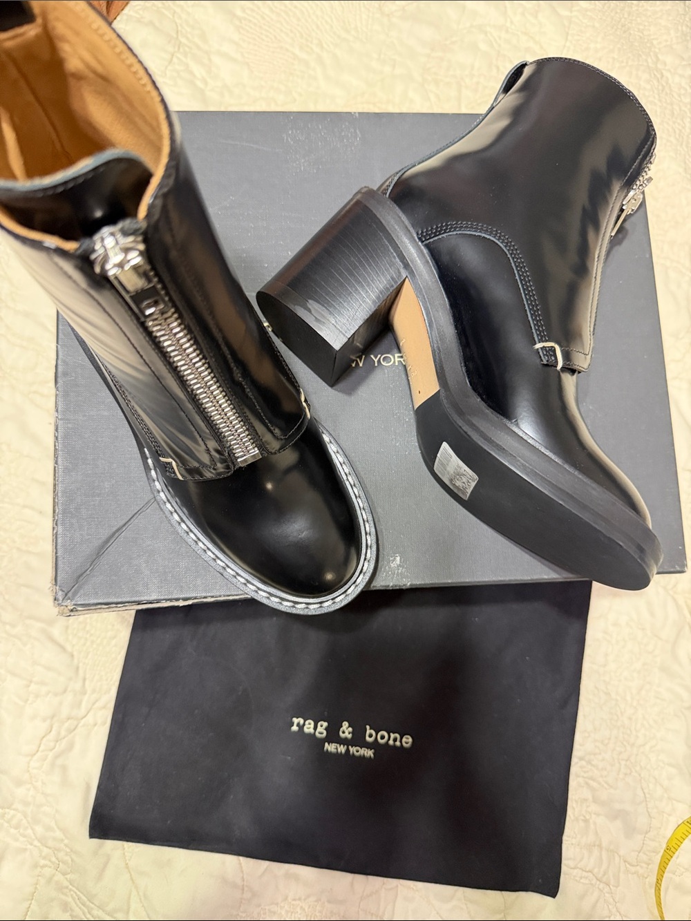 Rag & Bone Shelby leather ankle boots - Picture 9 of 12